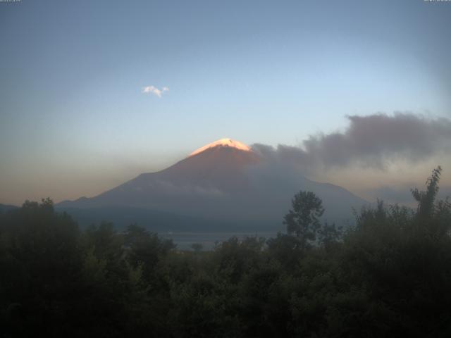 山中湖からの富士山