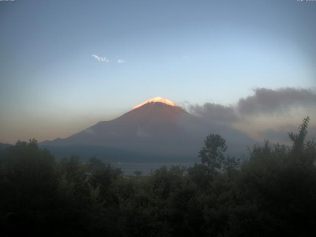 山中湖からの富士山