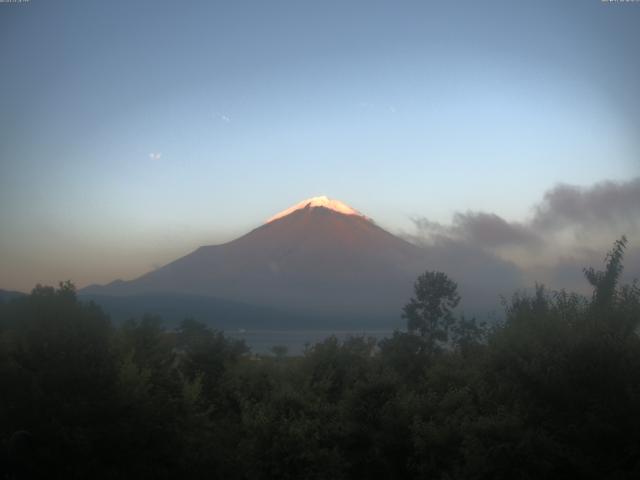 山中湖からの富士山