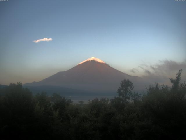 山中湖からの富士山