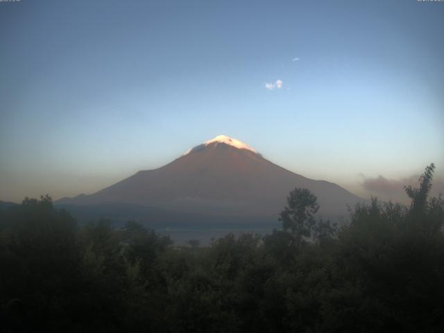 山中湖からの富士山