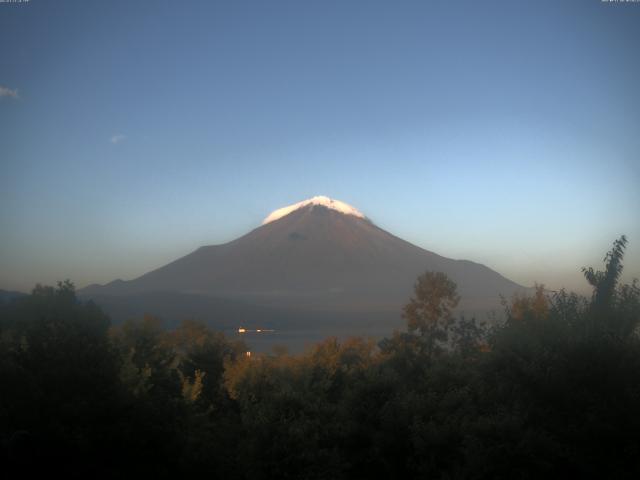 山中湖からの富士山