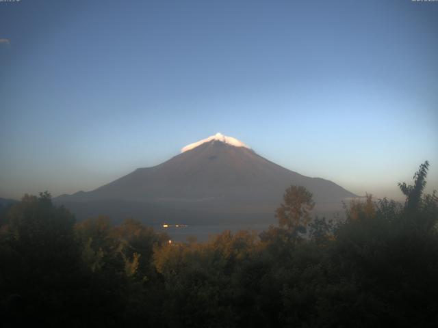 山中湖からの富士山