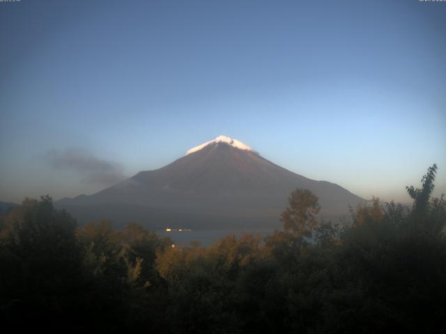 山中湖からの富士山