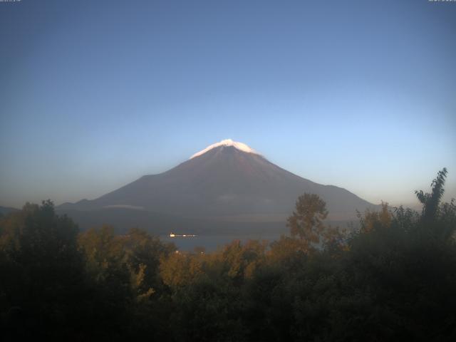 山中湖からの富士山