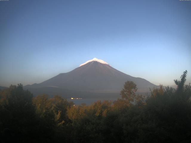 山中湖からの富士山