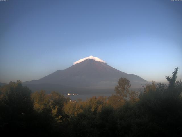 山中湖からの富士山
