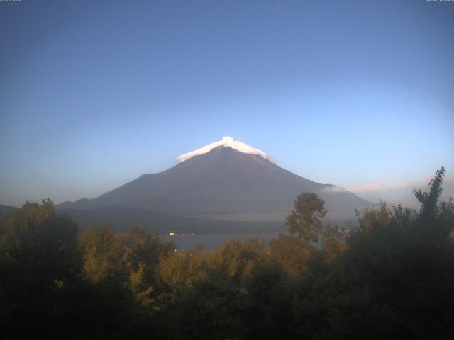 山中湖からの富士山