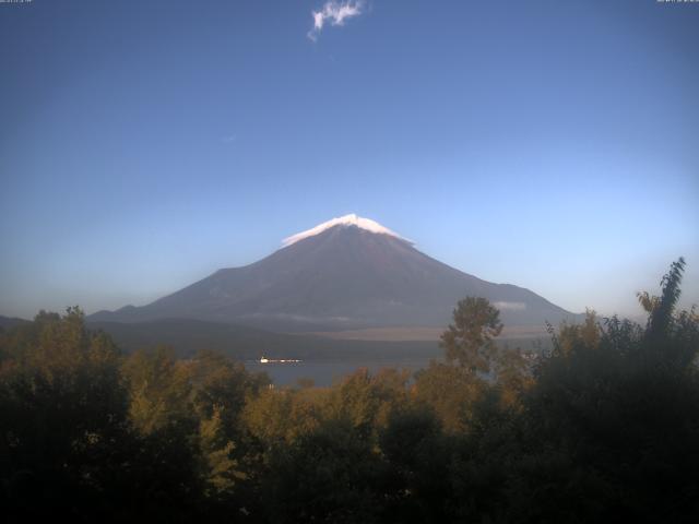 山中湖からの富士山