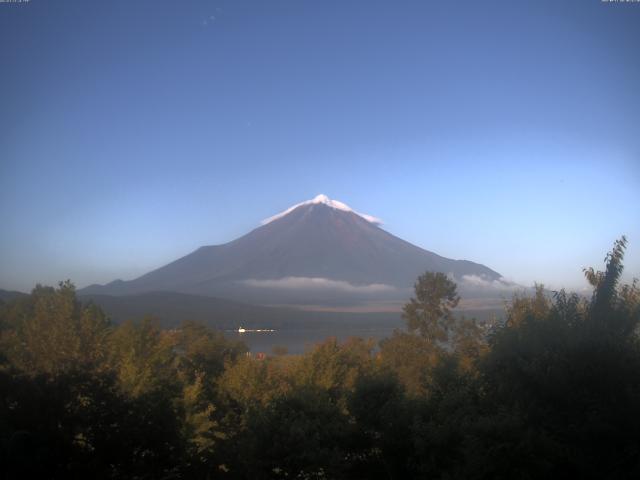山中湖からの富士山