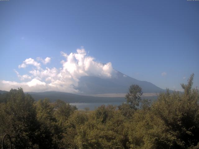 山中湖からの富士山