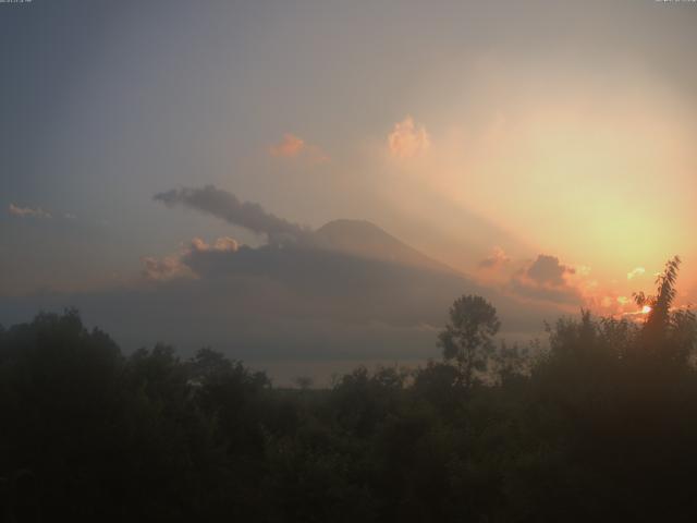 山中湖からの富士山