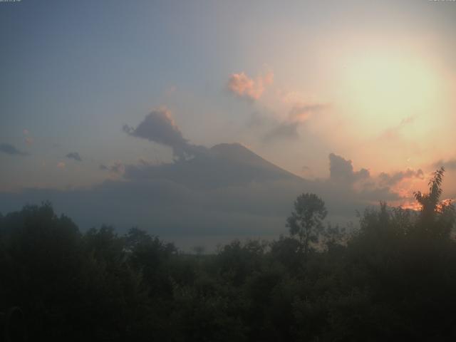 山中湖からの富士山