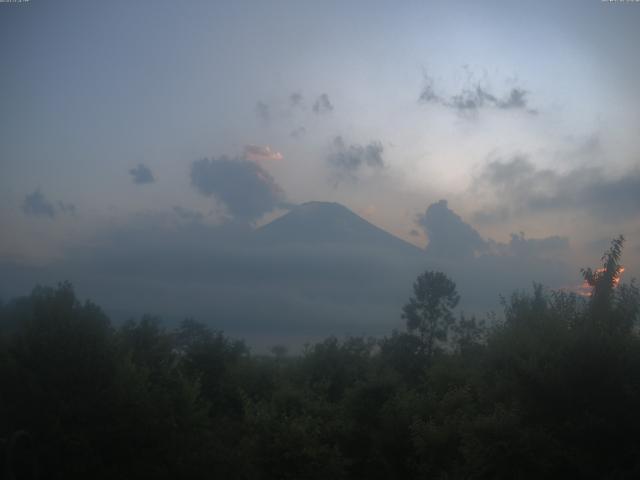 山中湖からの富士山