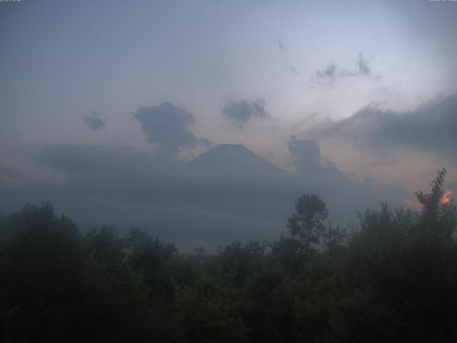 山中湖からの富士山