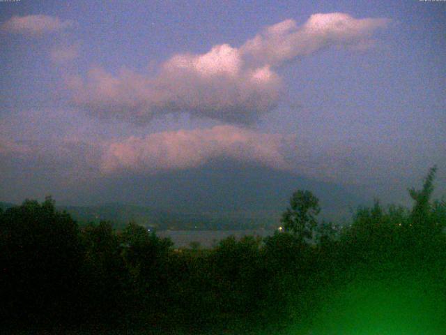 山中湖からの富士山