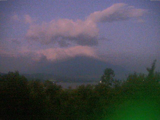 山中湖からの富士山