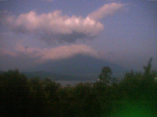 山中湖からの富士山