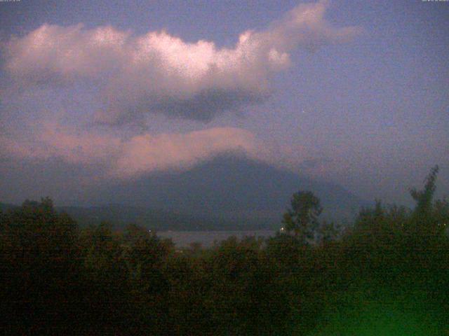 山中湖からの富士山