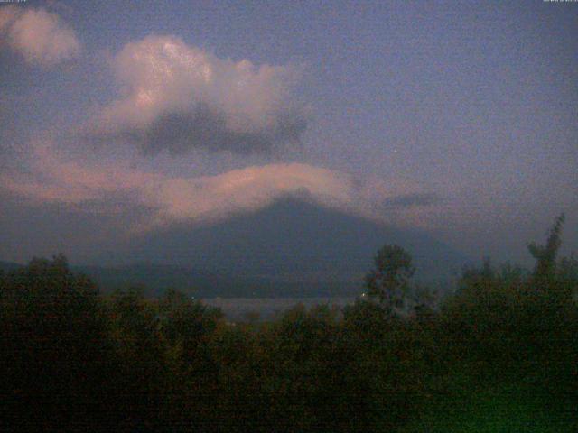 山中湖からの富士山