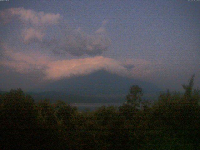 山中湖からの富士山