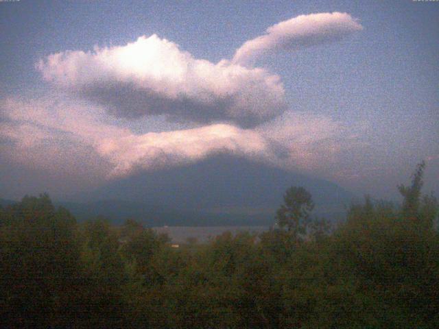 山中湖からの富士山
