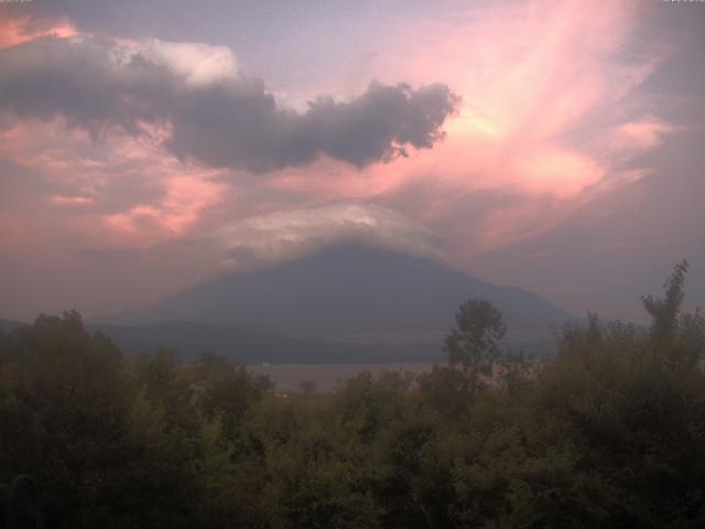 山中湖からの富士山