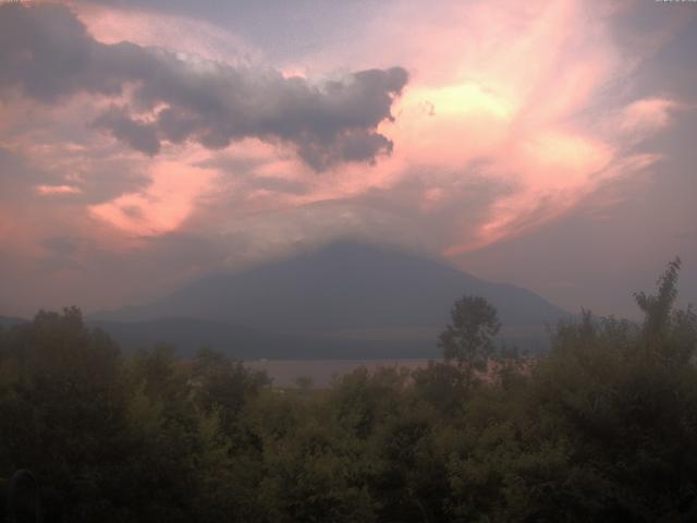 山中湖からの富士山