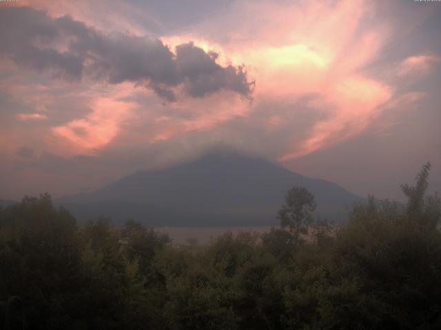山中湖からの富士山