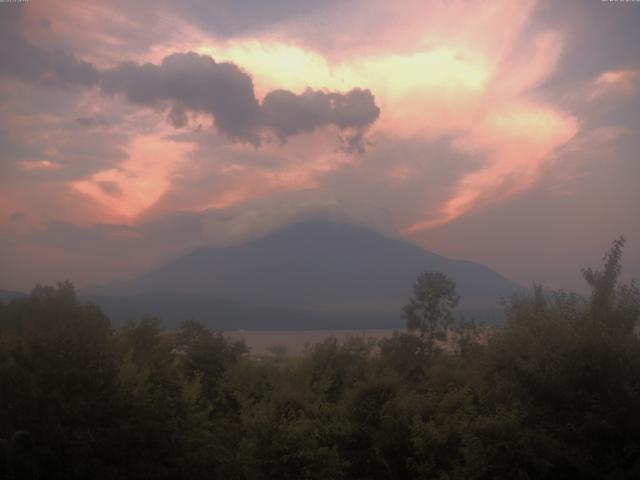 山中湖からの富士山