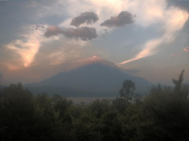 山中湖からの富士山