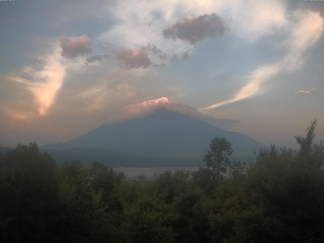 山中湖からの富士山