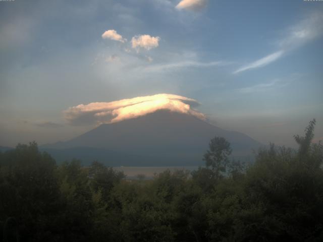 山中湖からの富士山
