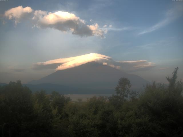山中湖からの富士山