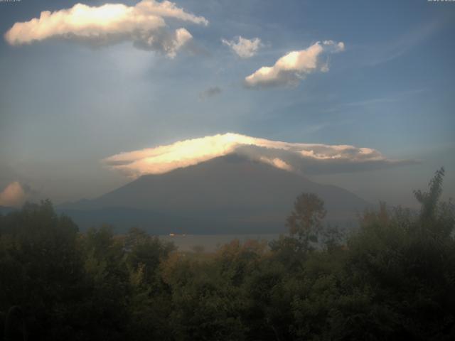 山中湖からの富士山