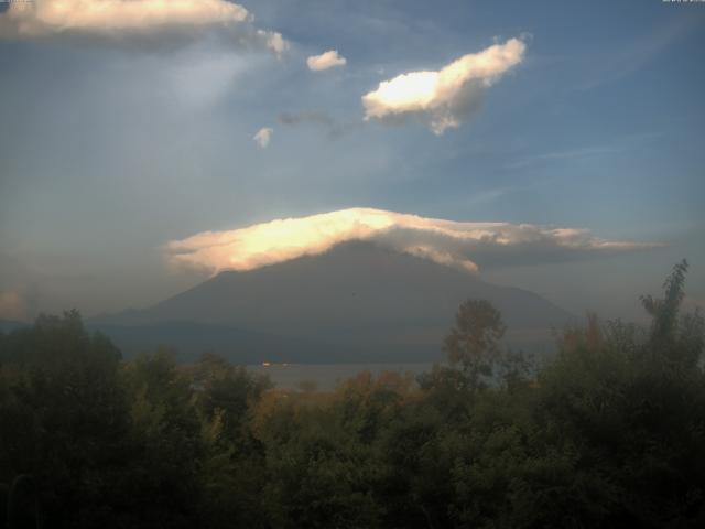 山中湖からの富士山