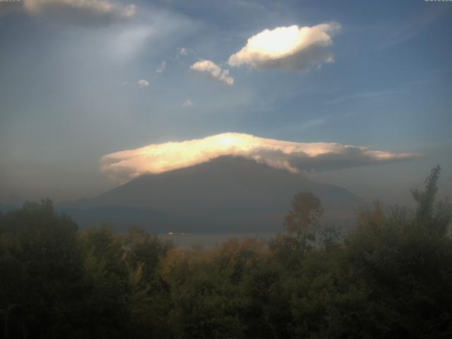 山中湖からの富士山