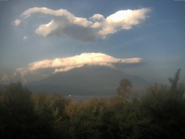 山中湖からの富士山