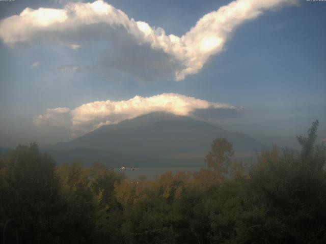 山中湖からの富士山