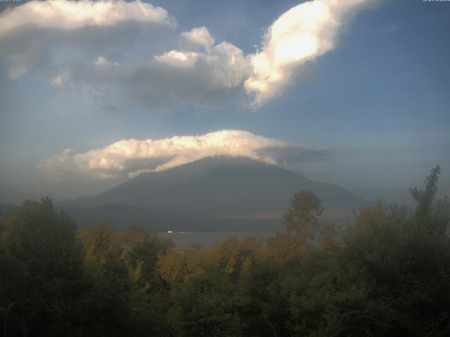 山中湖からの富士山