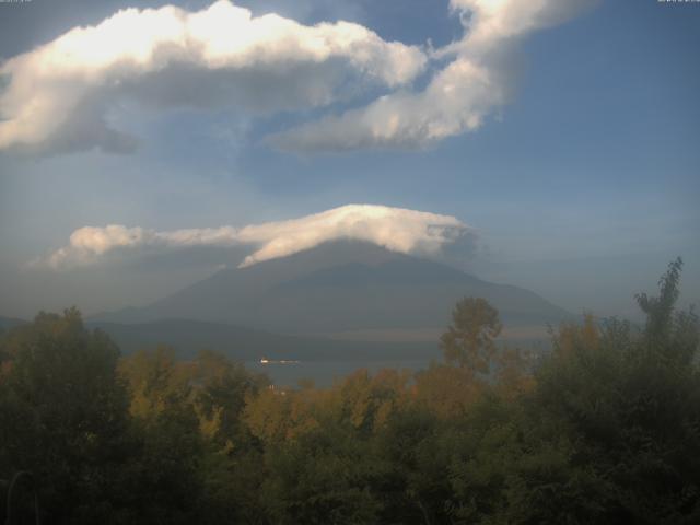 山中湖からの富士山