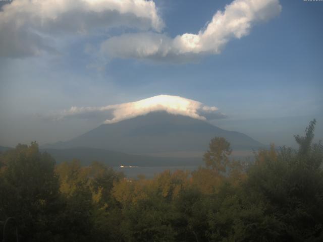 山中湖からの富士山