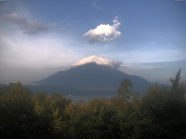 山中湖からの富士山