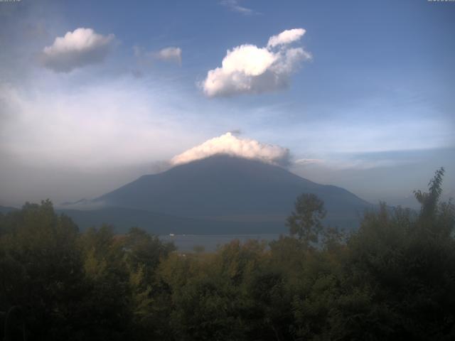 山中湖からの富士山