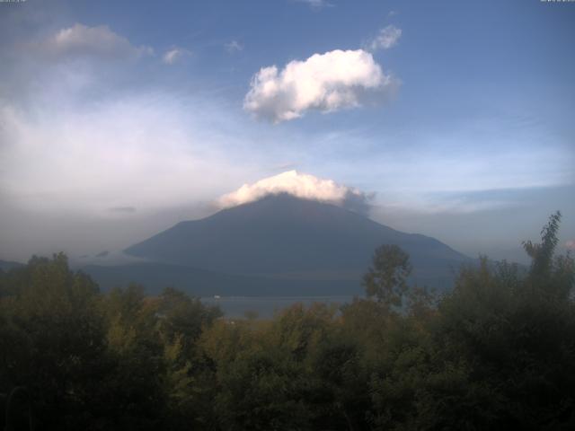 山中湖からの富士山