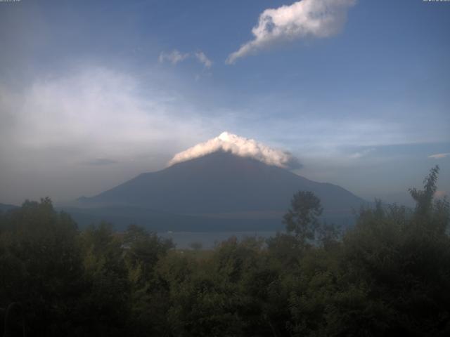 山中湖からの富士山