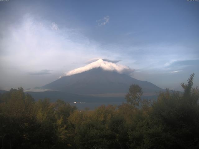 山中湖からの富士山