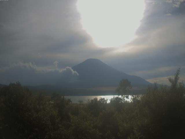 山中湖からの富士山