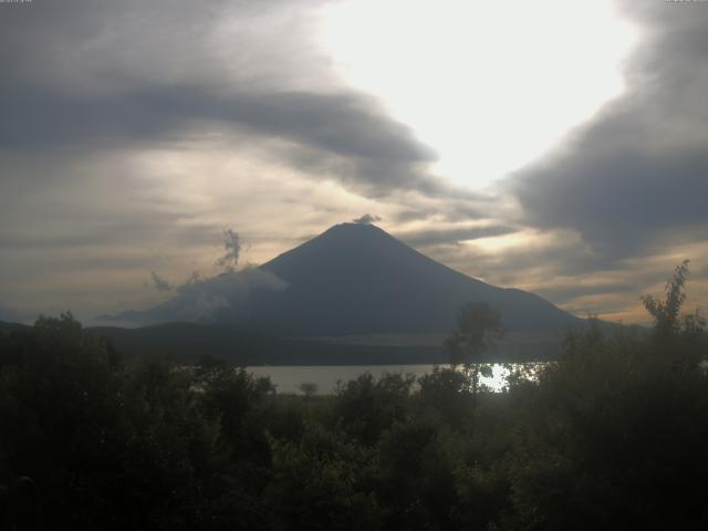 山中湖からの富士山