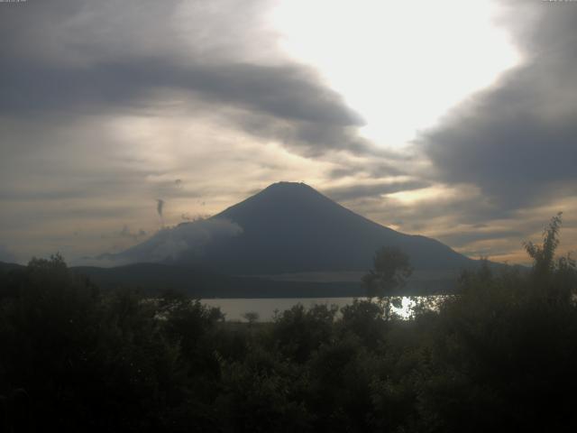 山中湖からの富士山
